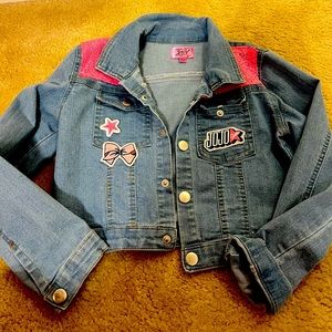 Jojo Siwa jean jacket girls 7/8